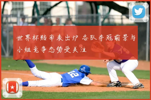 世界杯赔率表出炉 各队夺冠前景与小组竞争态势受关注